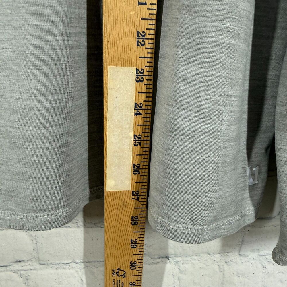 Vuori Ease Performance Half Zip 2.0 Pullover Men Large Grey Active Gym Golf - Picture 6 of 15
